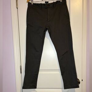 J. Crew Flex Slim Gray Chinos
